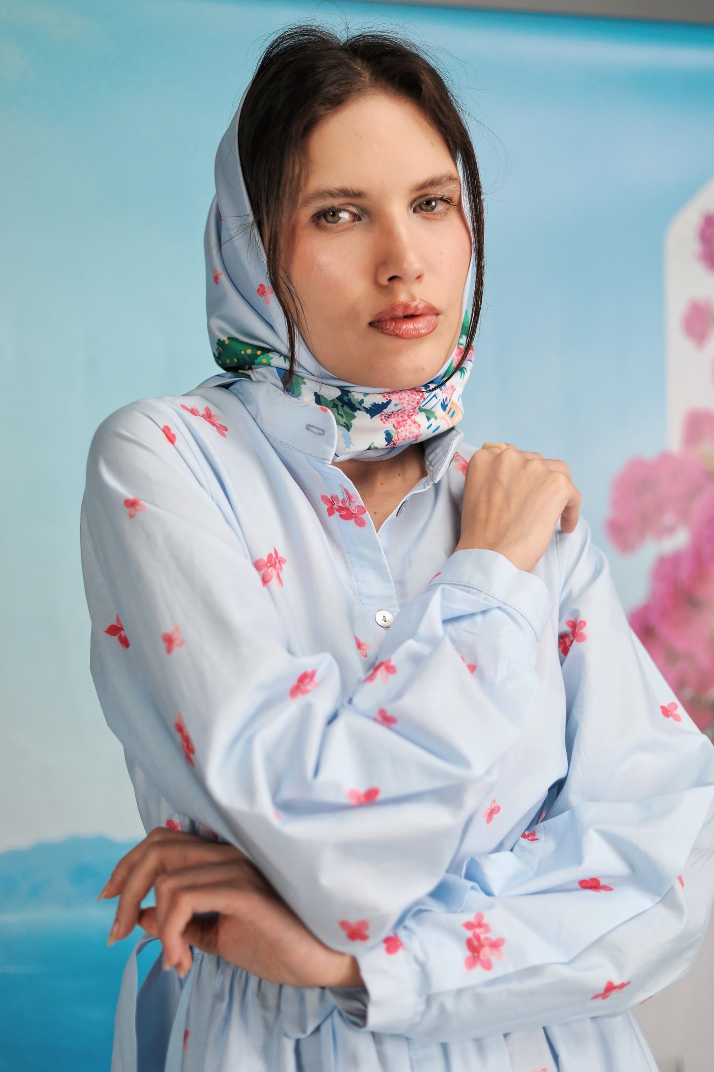 Sidi Bou Composition Scarf