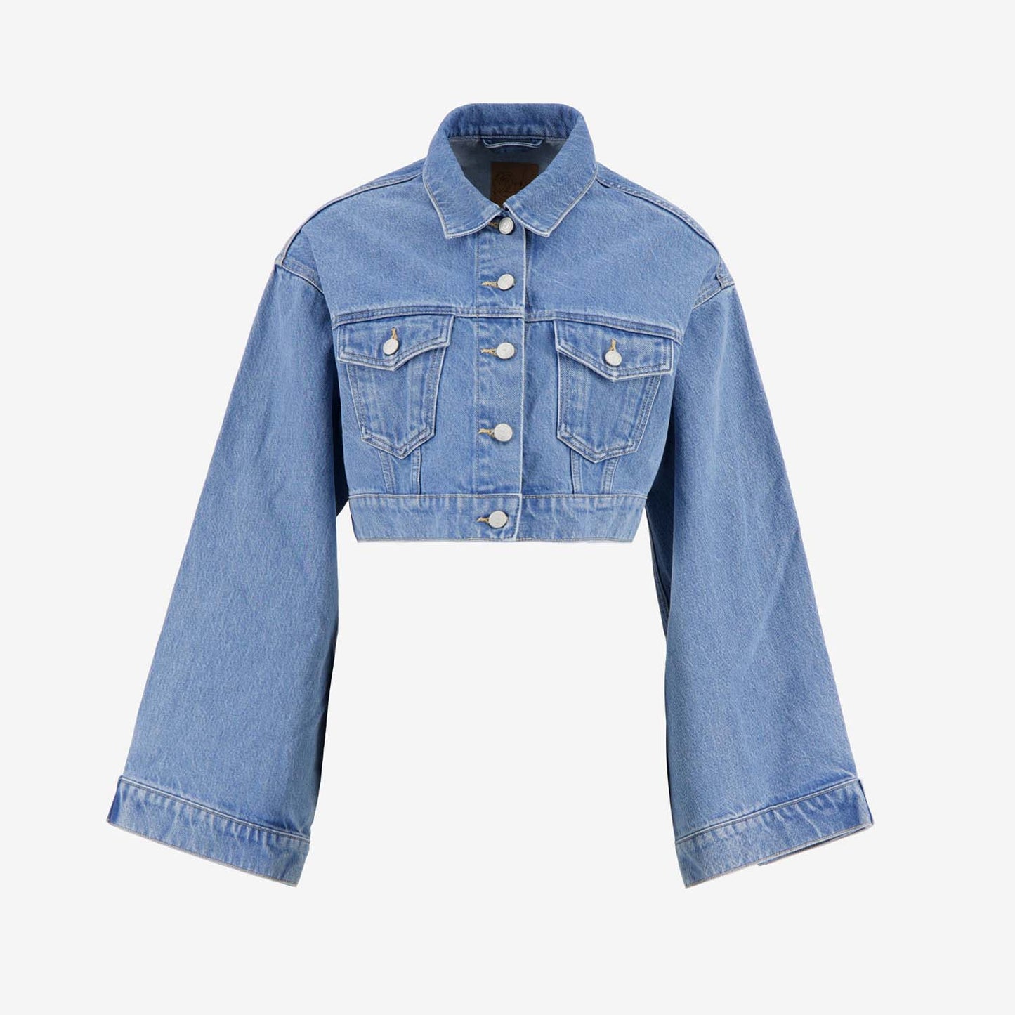 The CS X Kontakt Cropped Denim Jacket