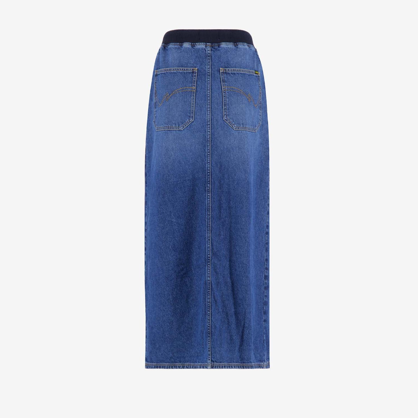 The CS X Kontakt Maxi Denim Skirt