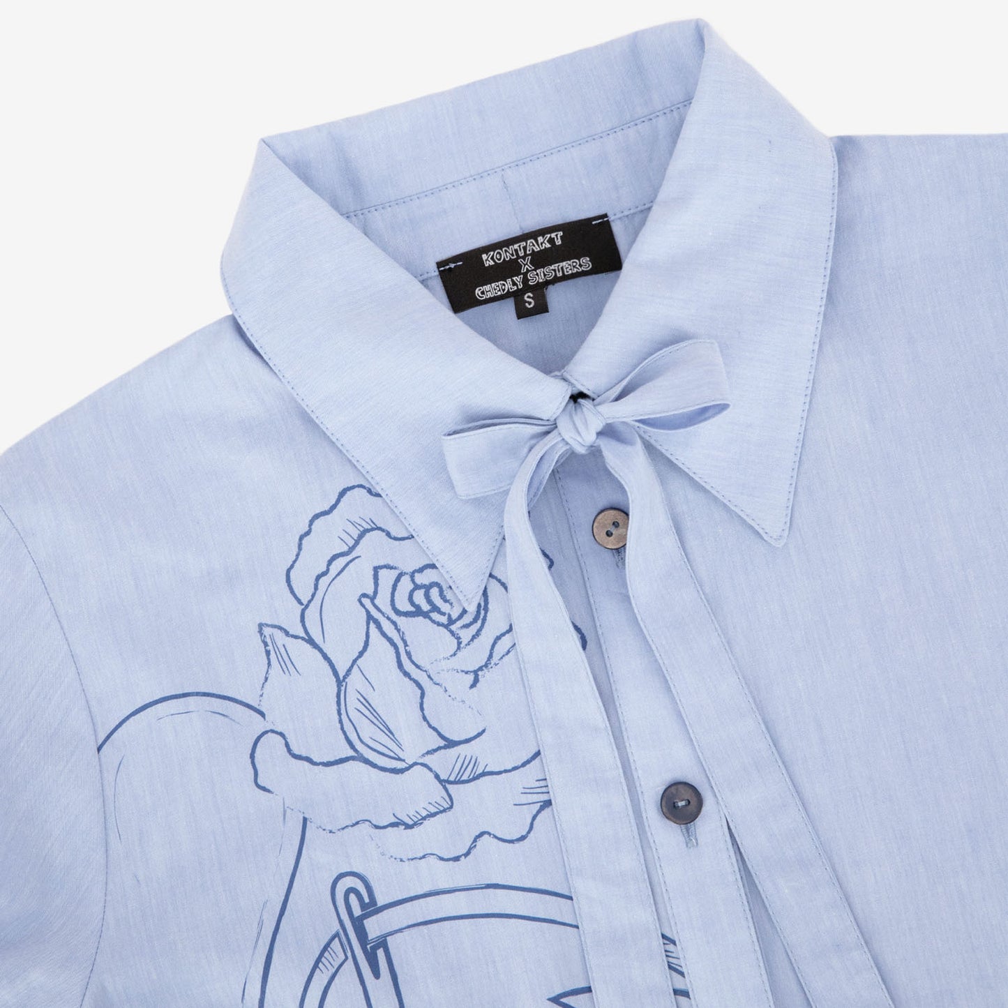 CS X Kontakt Blue Shirt