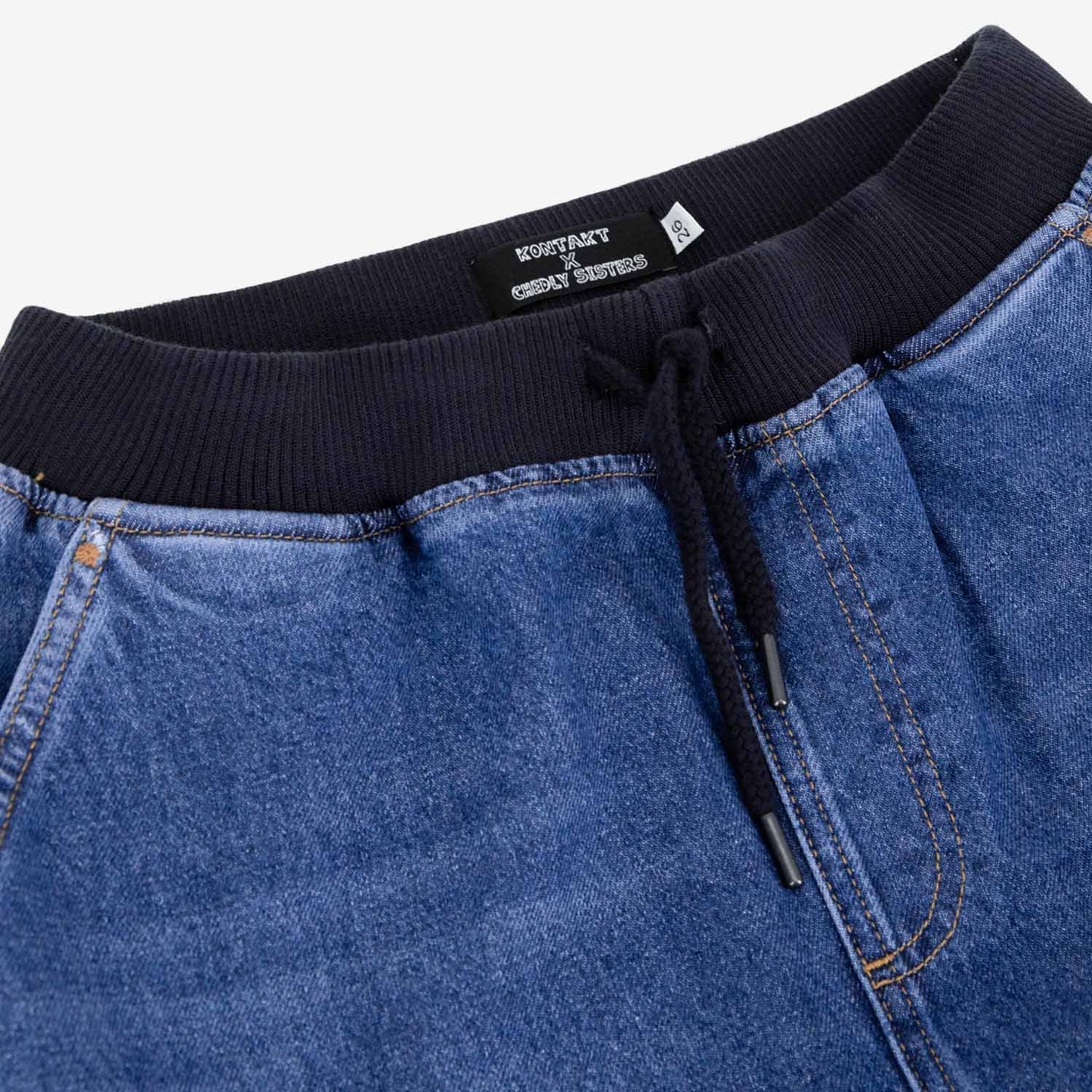 The CS X Kontakt Maxi Denim Skirt