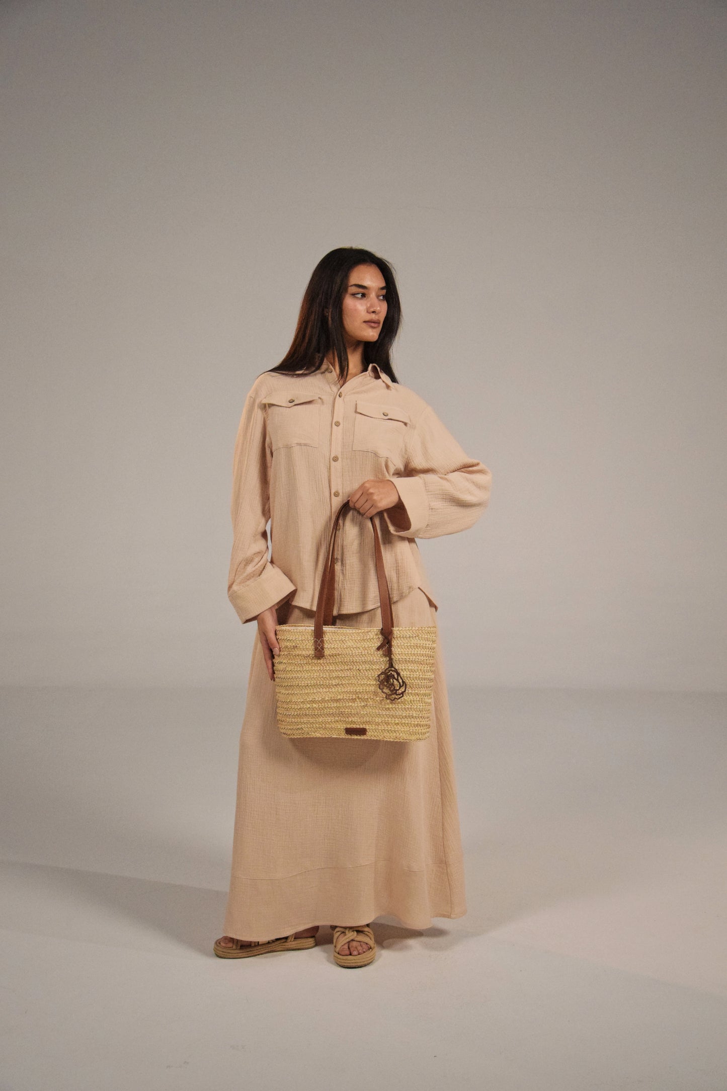 The Signature Square Basket Bag