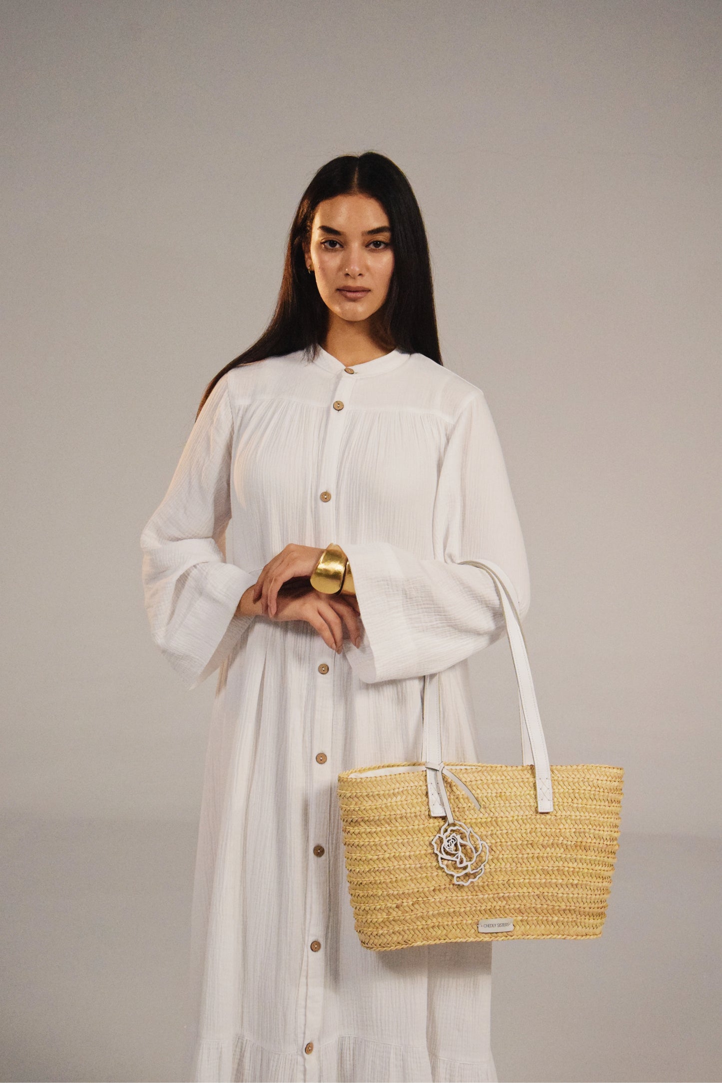The Signature Square Basket Bag