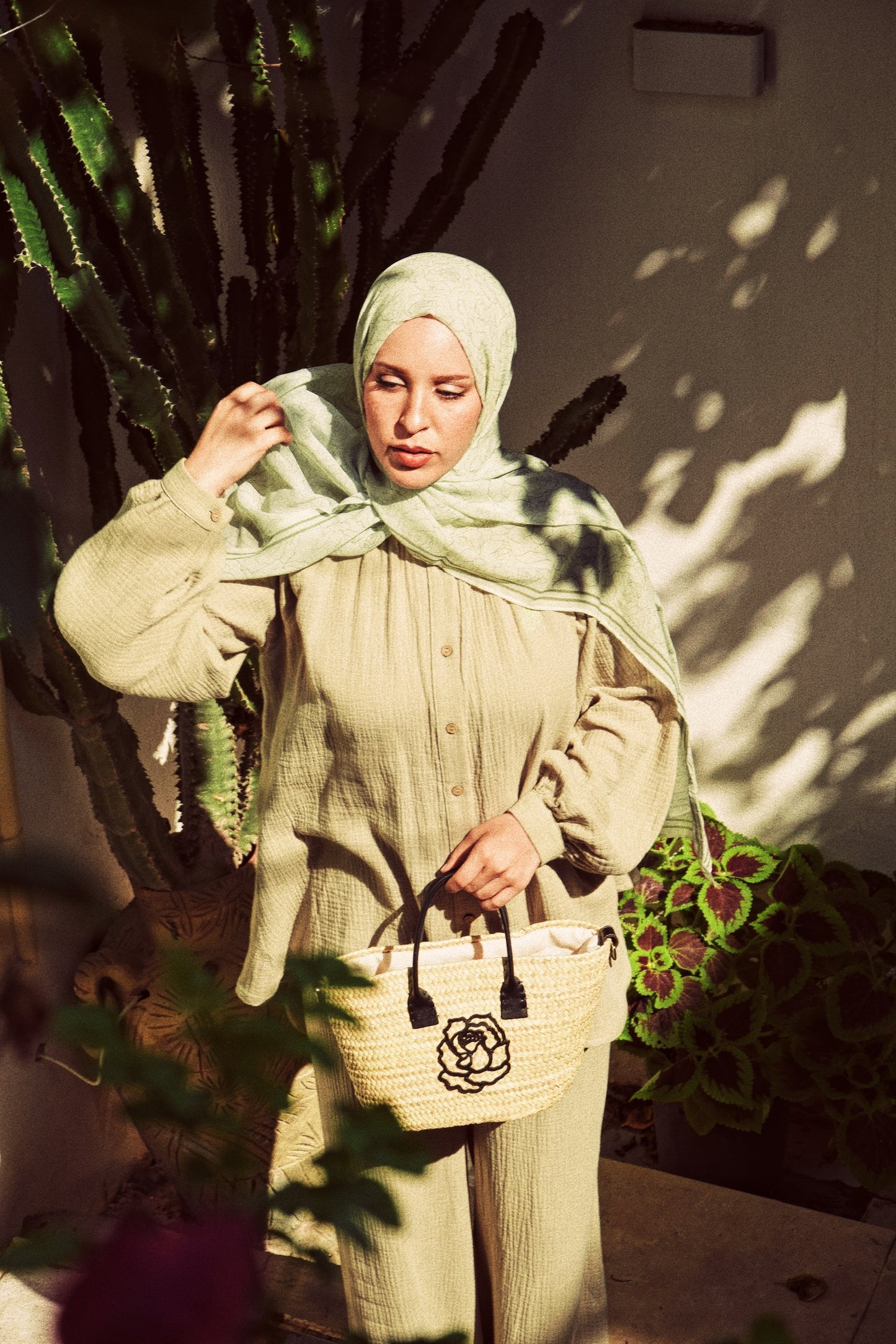 The Signature Mini Basket Bag