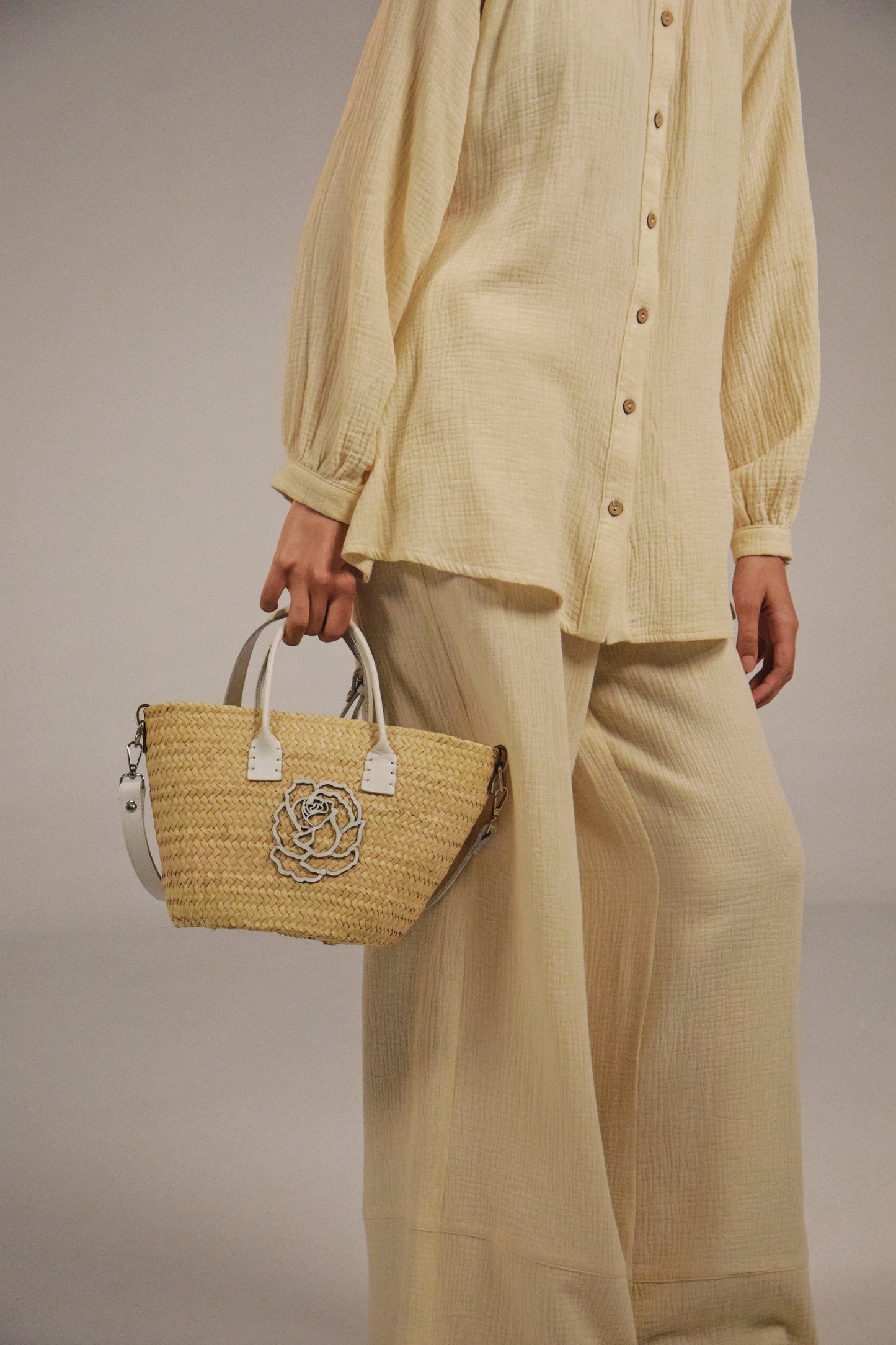 The Signature Mini Basket Bag