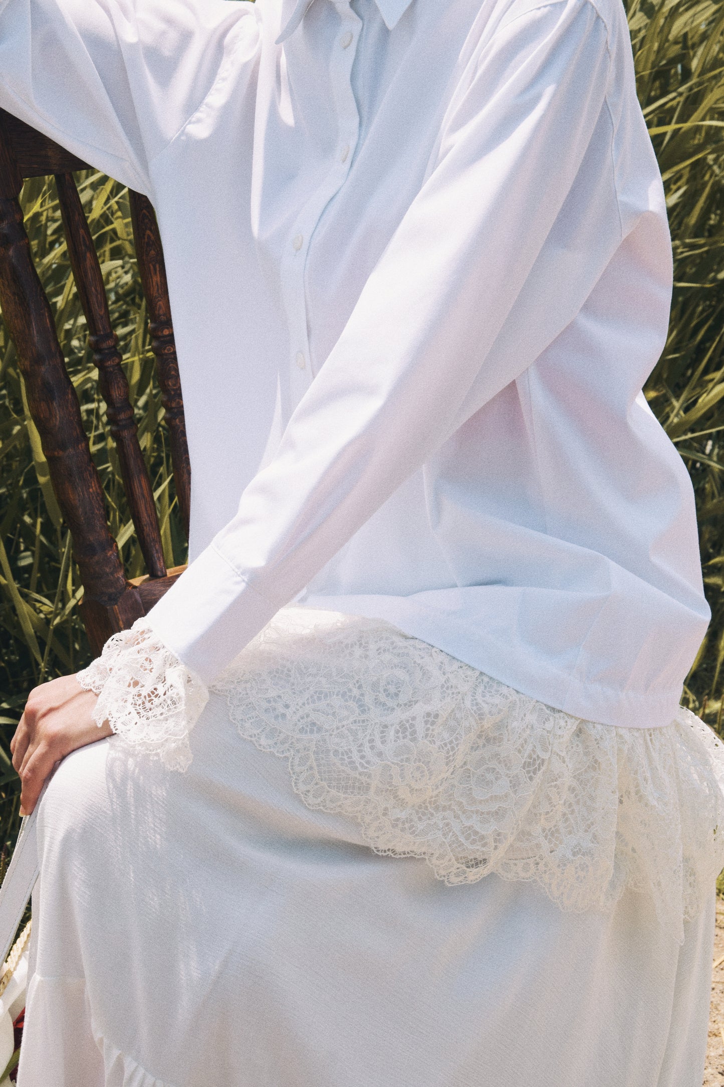 Lace Trim Shirt