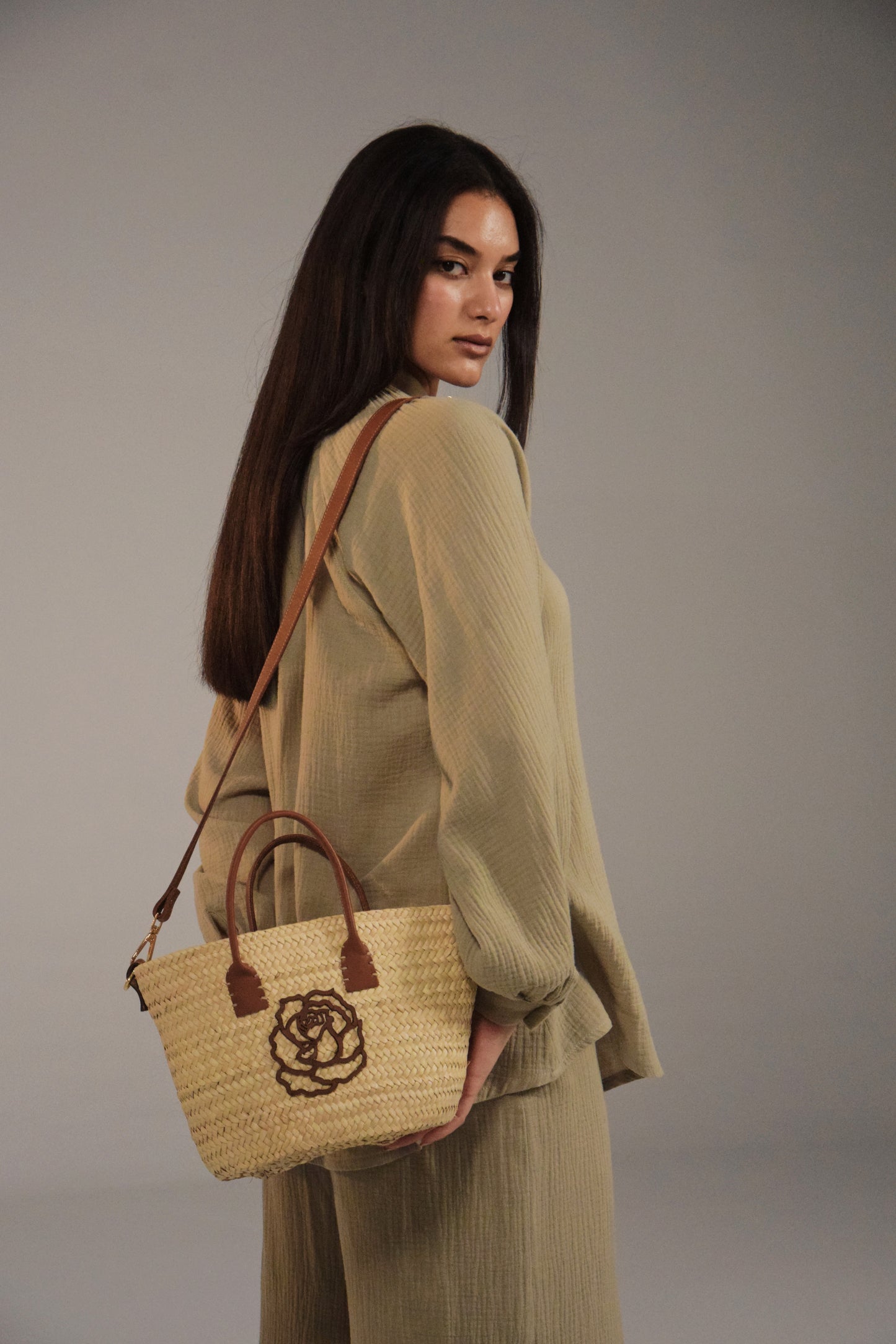 The Signature Mini Basket Bag