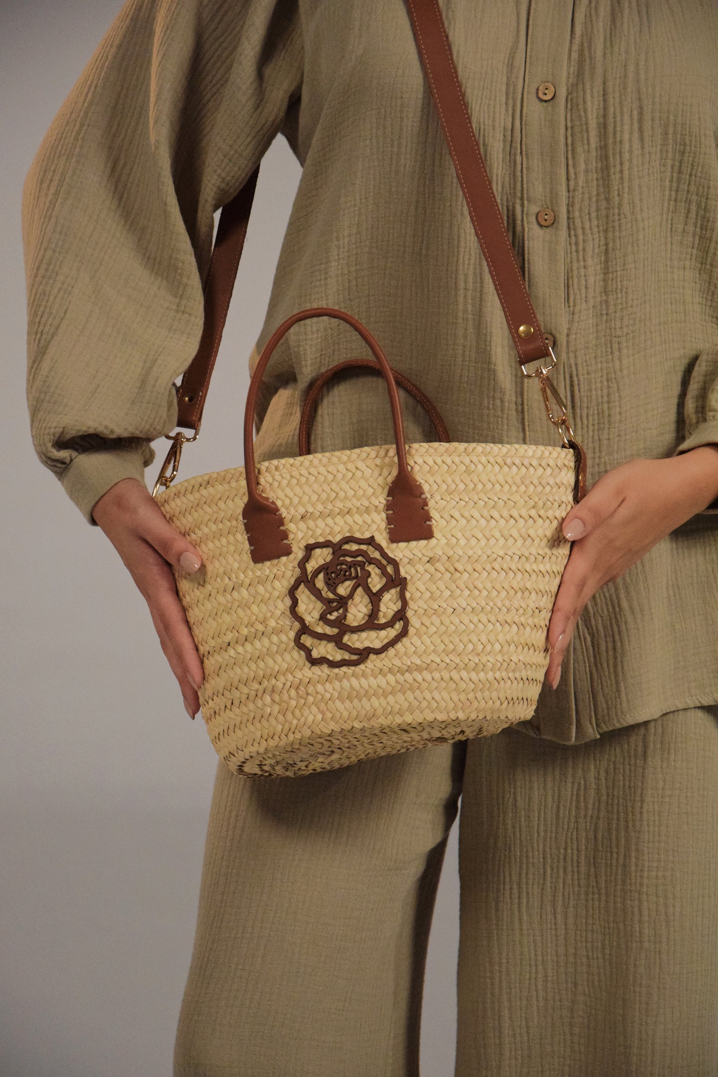 The Signature Mini Basket Bag