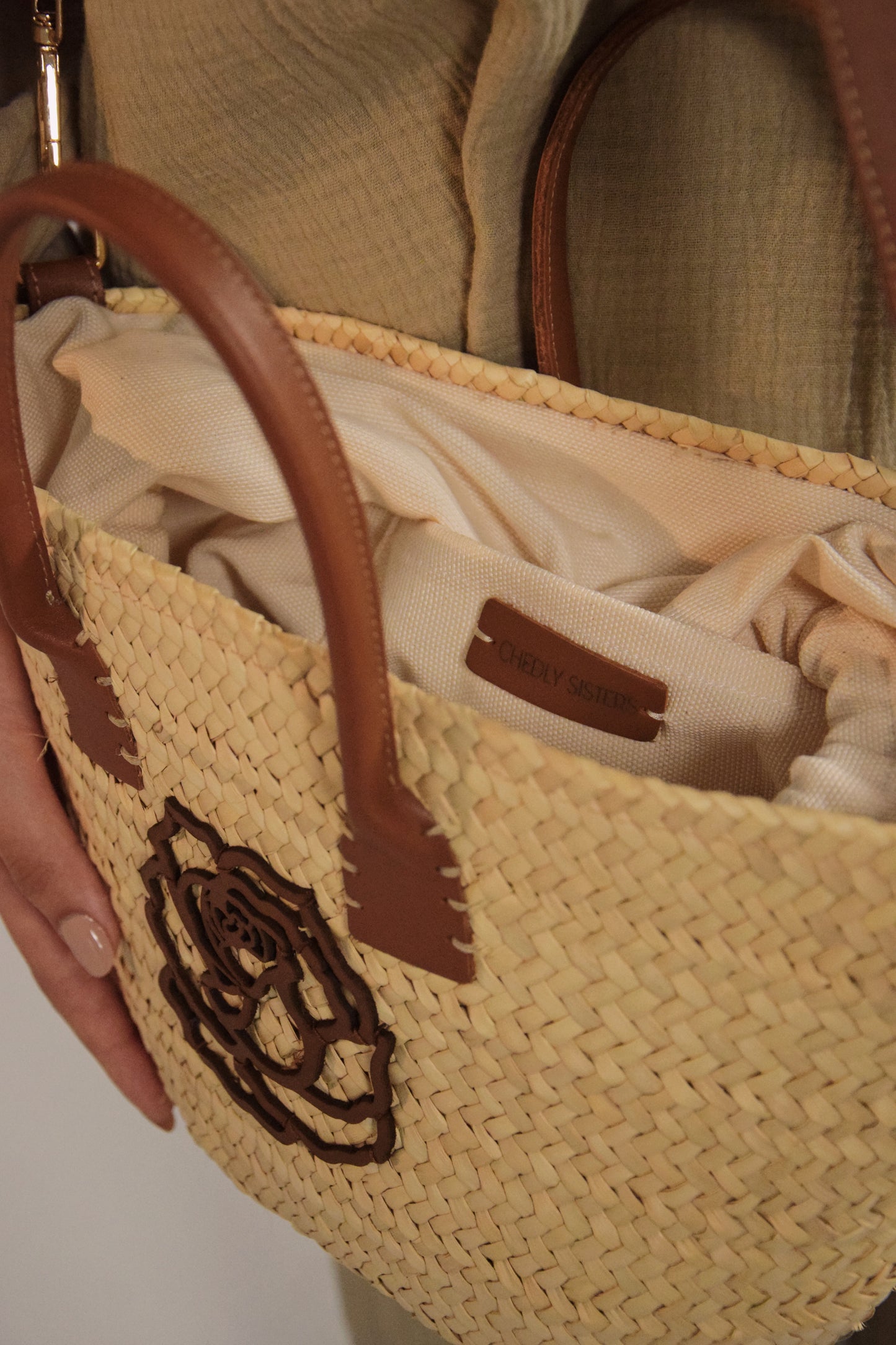 The Signature Mini Basket Bag