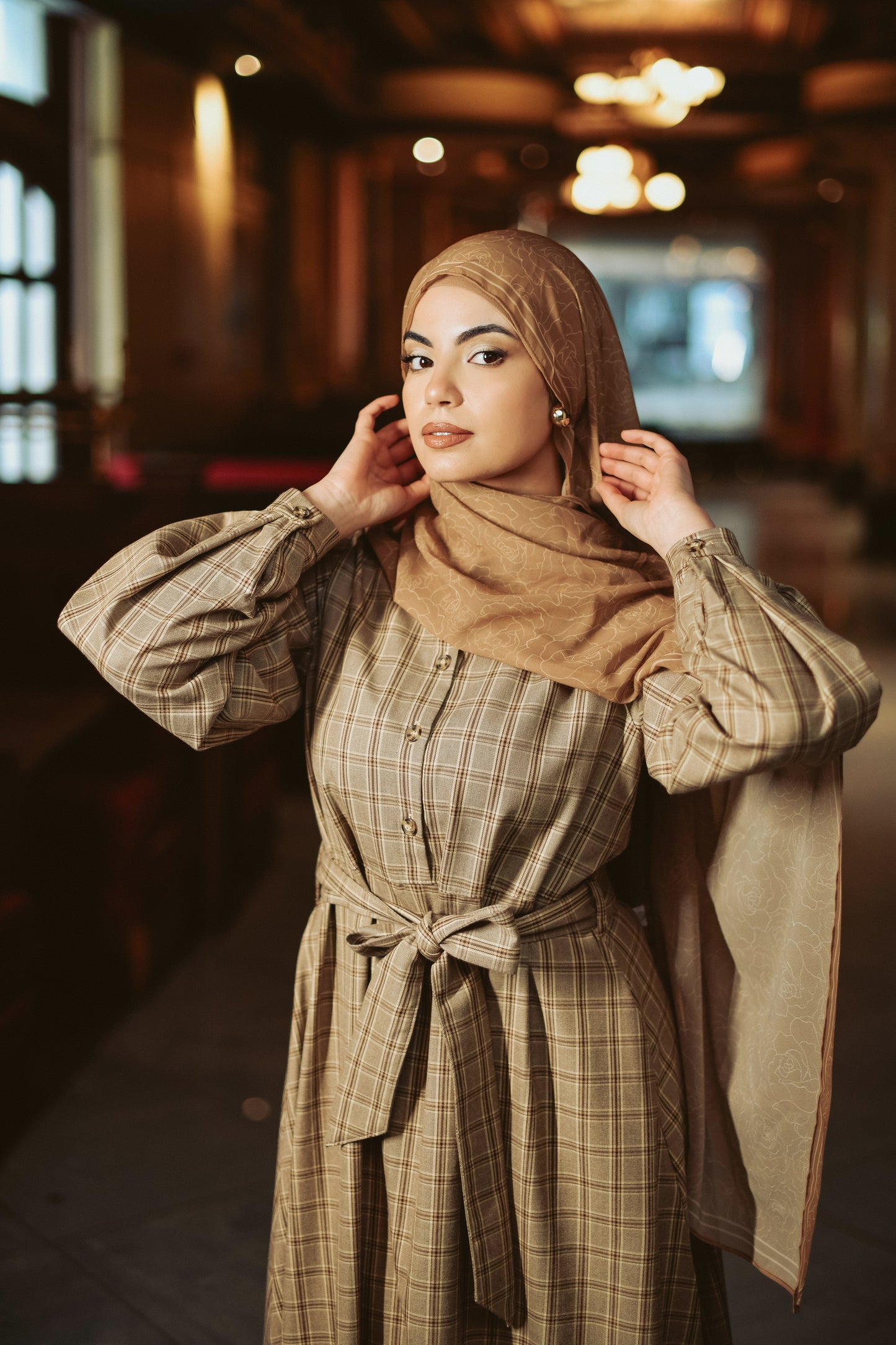 Isabelle Tartan Dress