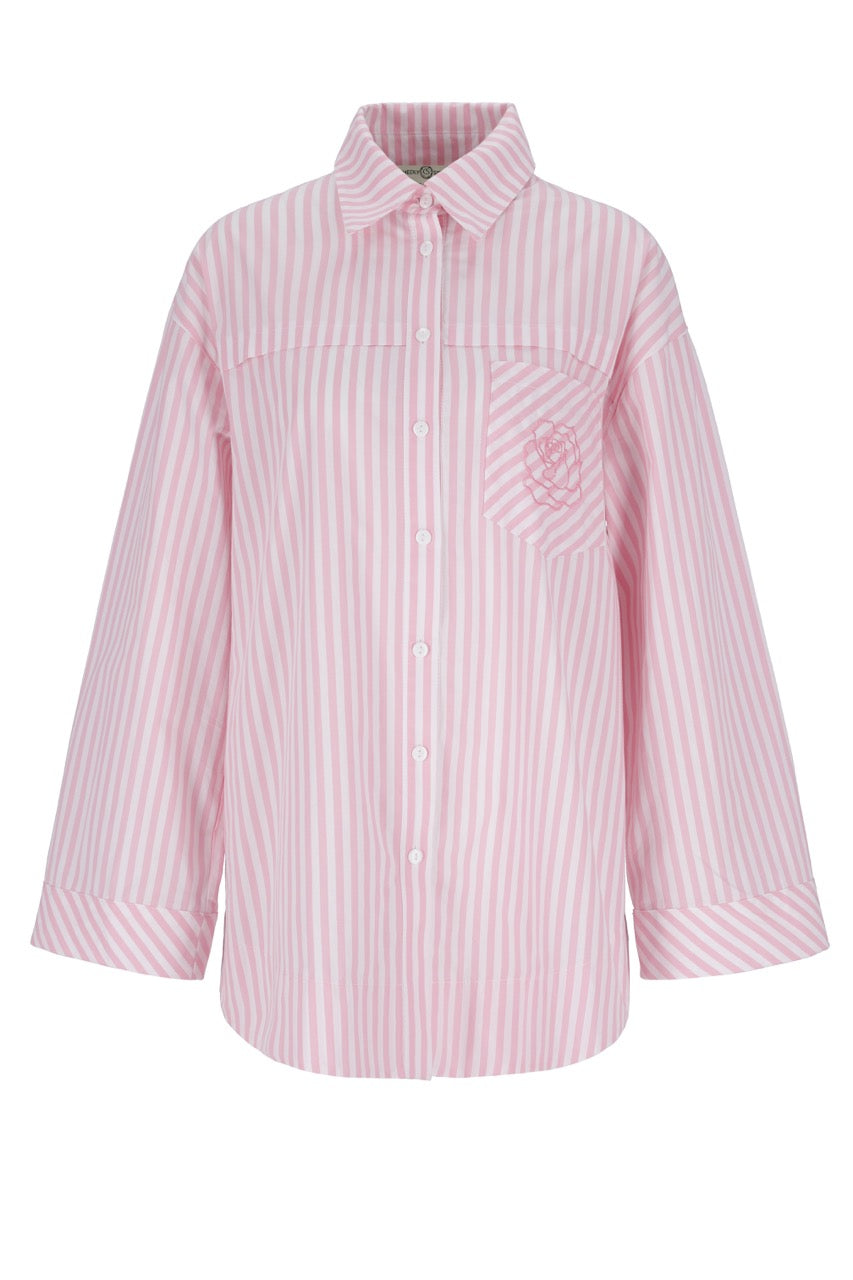 Striped Essential Shirt (Pink)