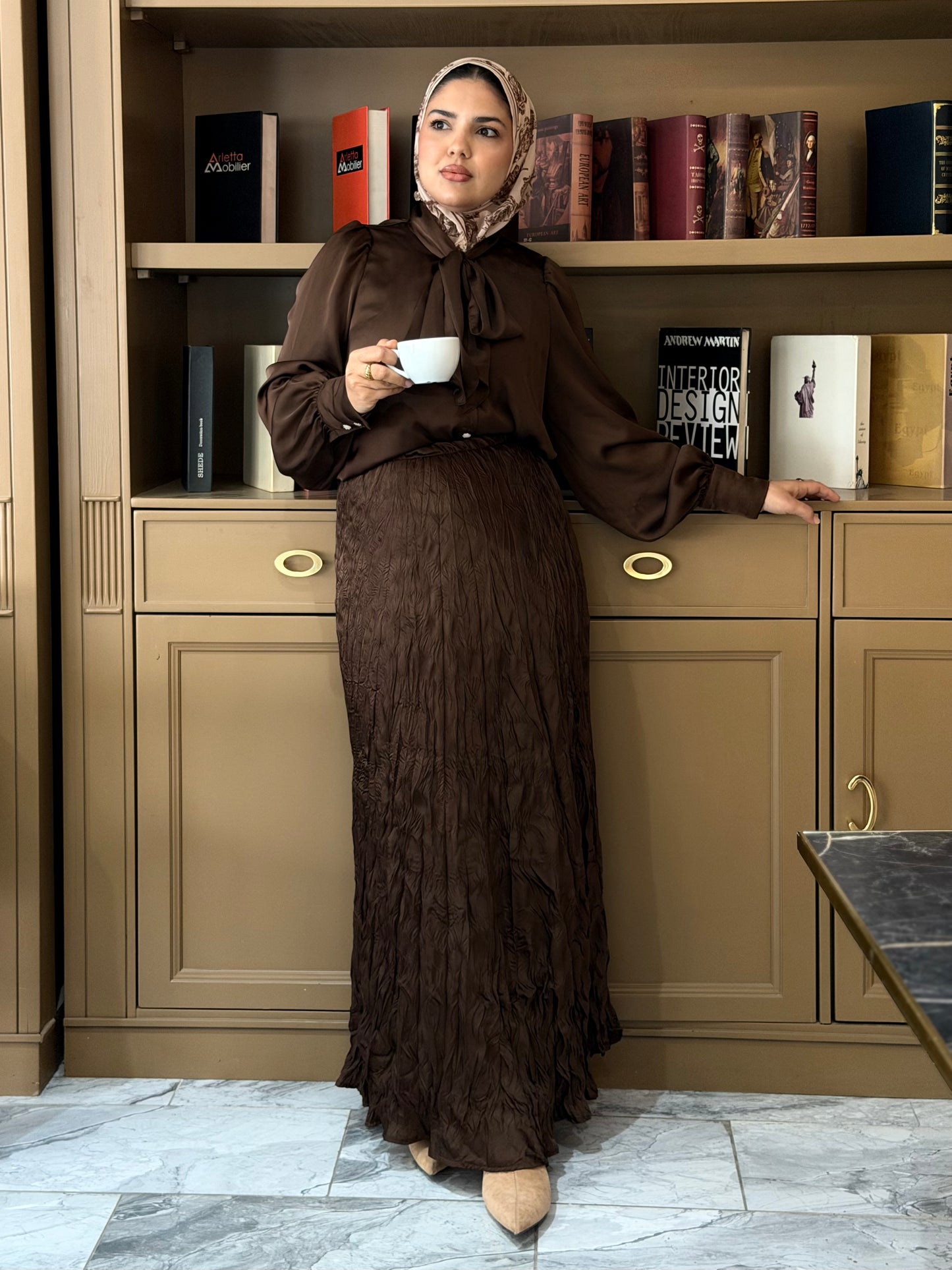 Butterfly Silky Skirt