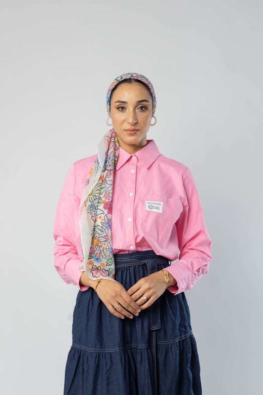 Back To Routine Pink Shirt