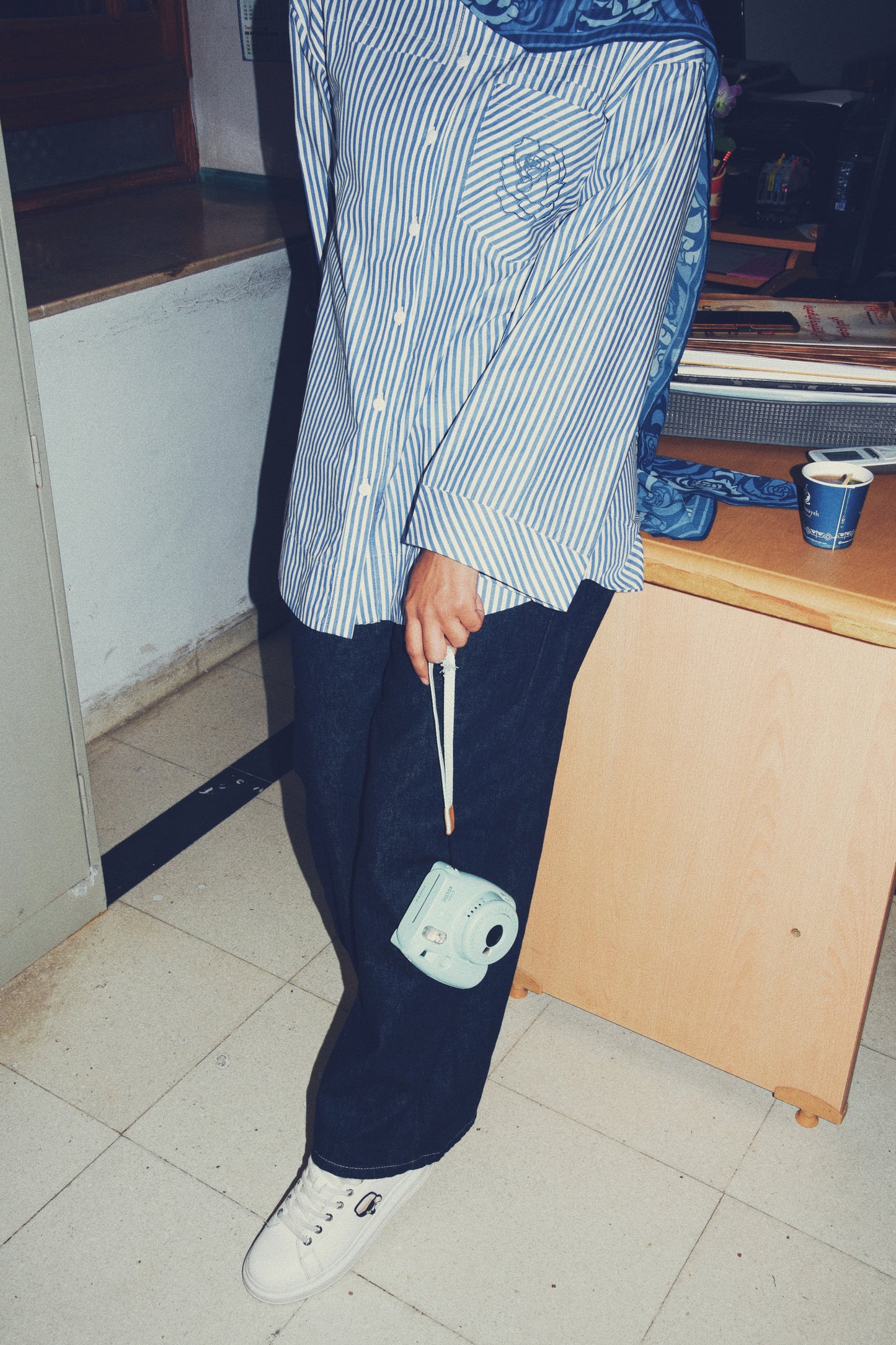 Striped Essential Shirt (Blue)