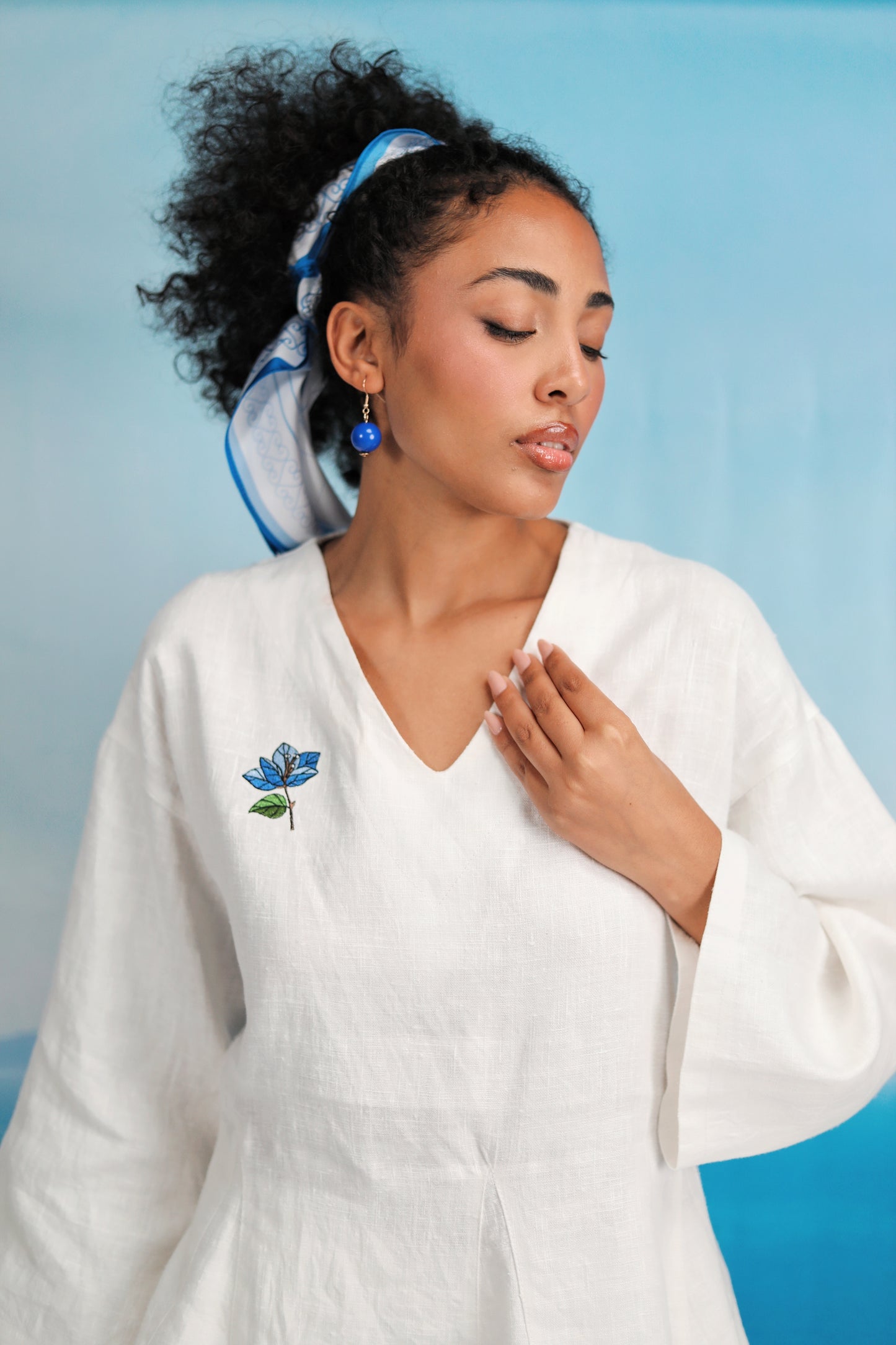 Bougainvillea Silhouette Shirt