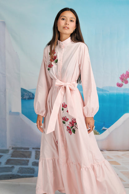 Bougainvillea Field Pink Dress