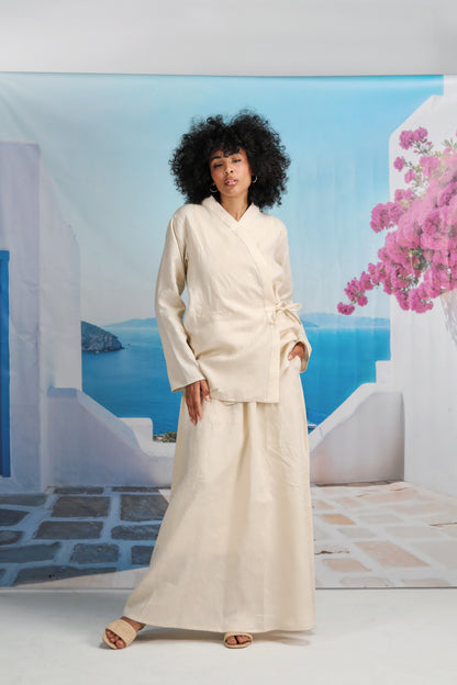 Linen Zen Kimono Shirt