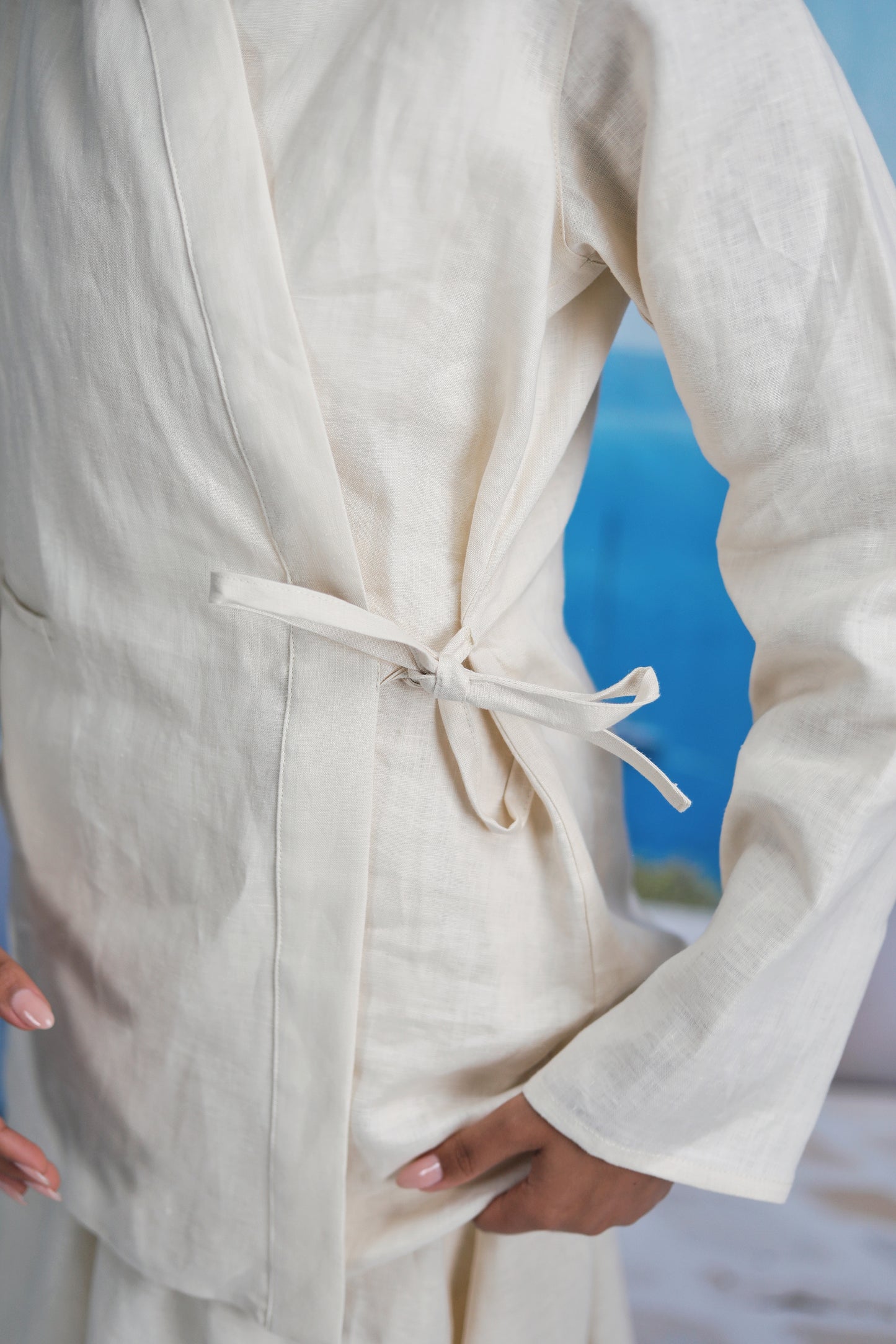 Linen Zen Kimono Shirt