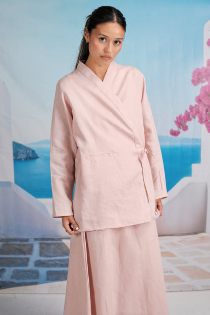 Linen Zen Kimono Shirt