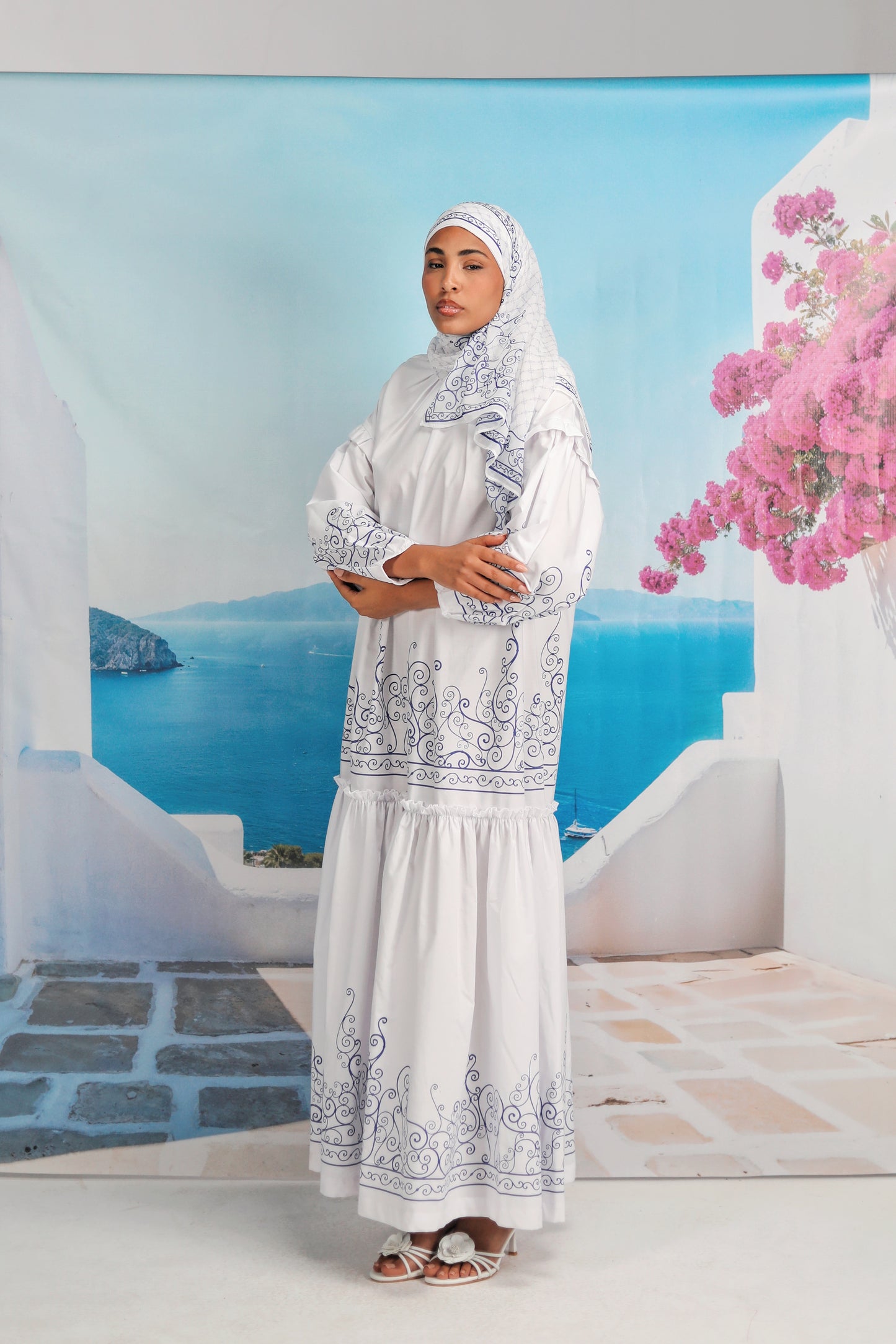 Azure Veranda Dress