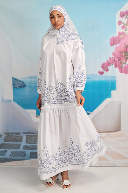 Azure Veranda Dress