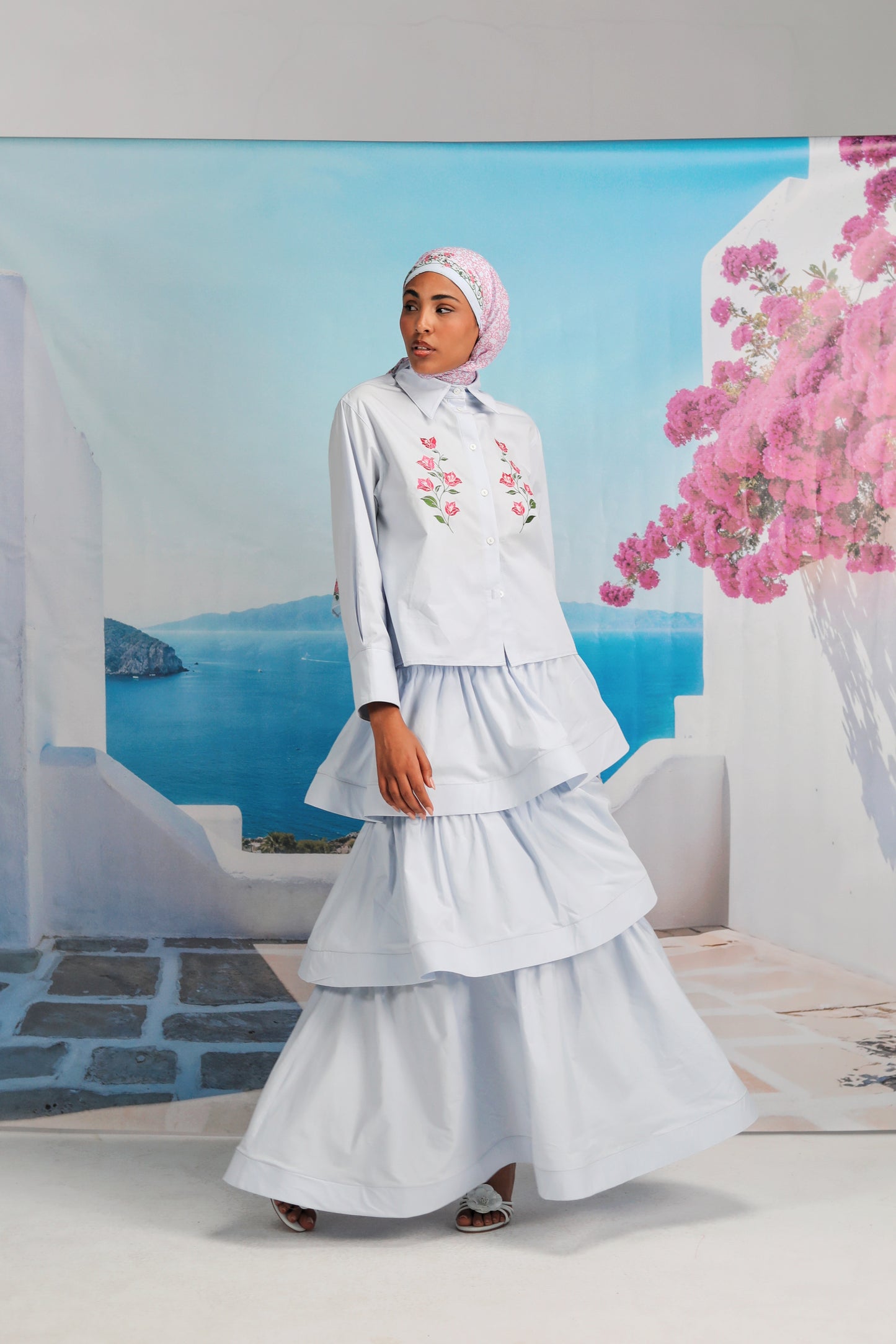 Sky Symphony Skirt