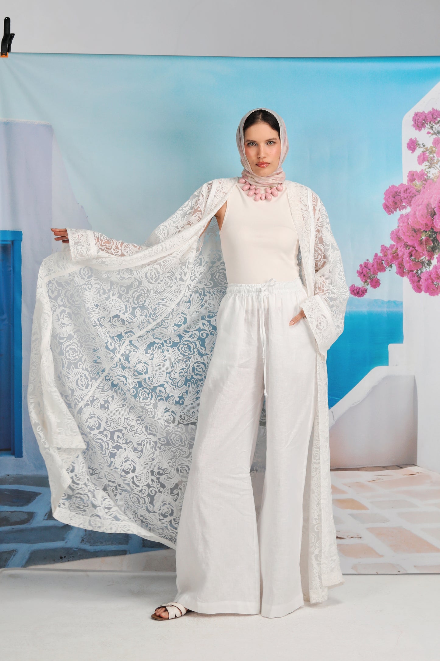 Lace Reverie Abaya