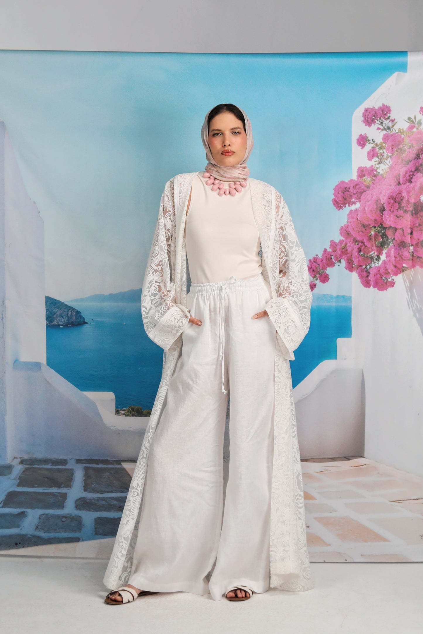 Lace Reverie Abaya