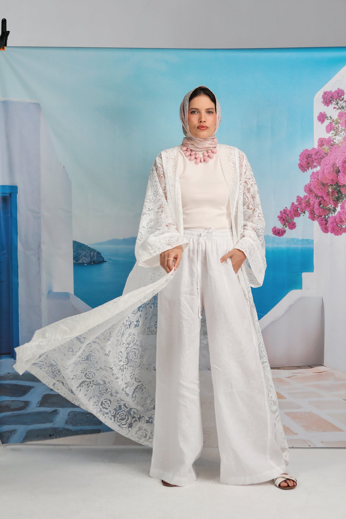 Lace Reverie Abaya