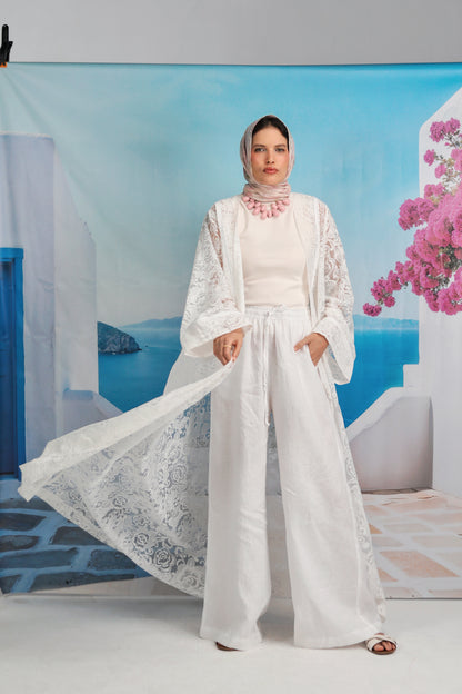 Lace Reverie Abaya