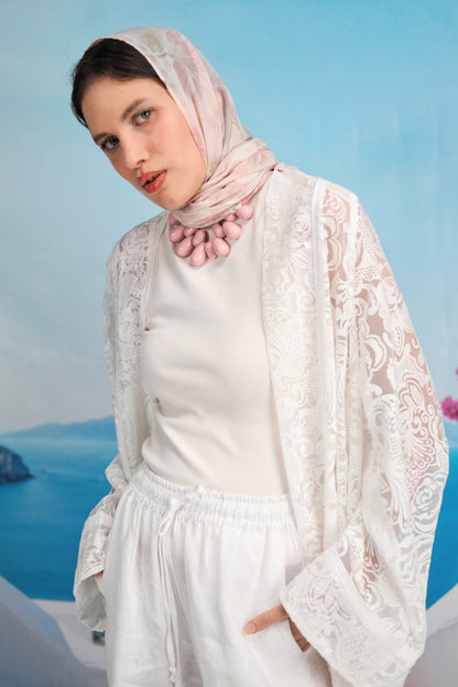 Lace Reverie Abaya