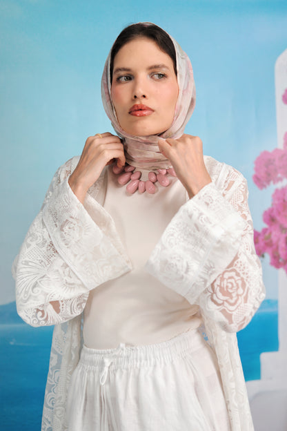 Lace Reverie Abaya