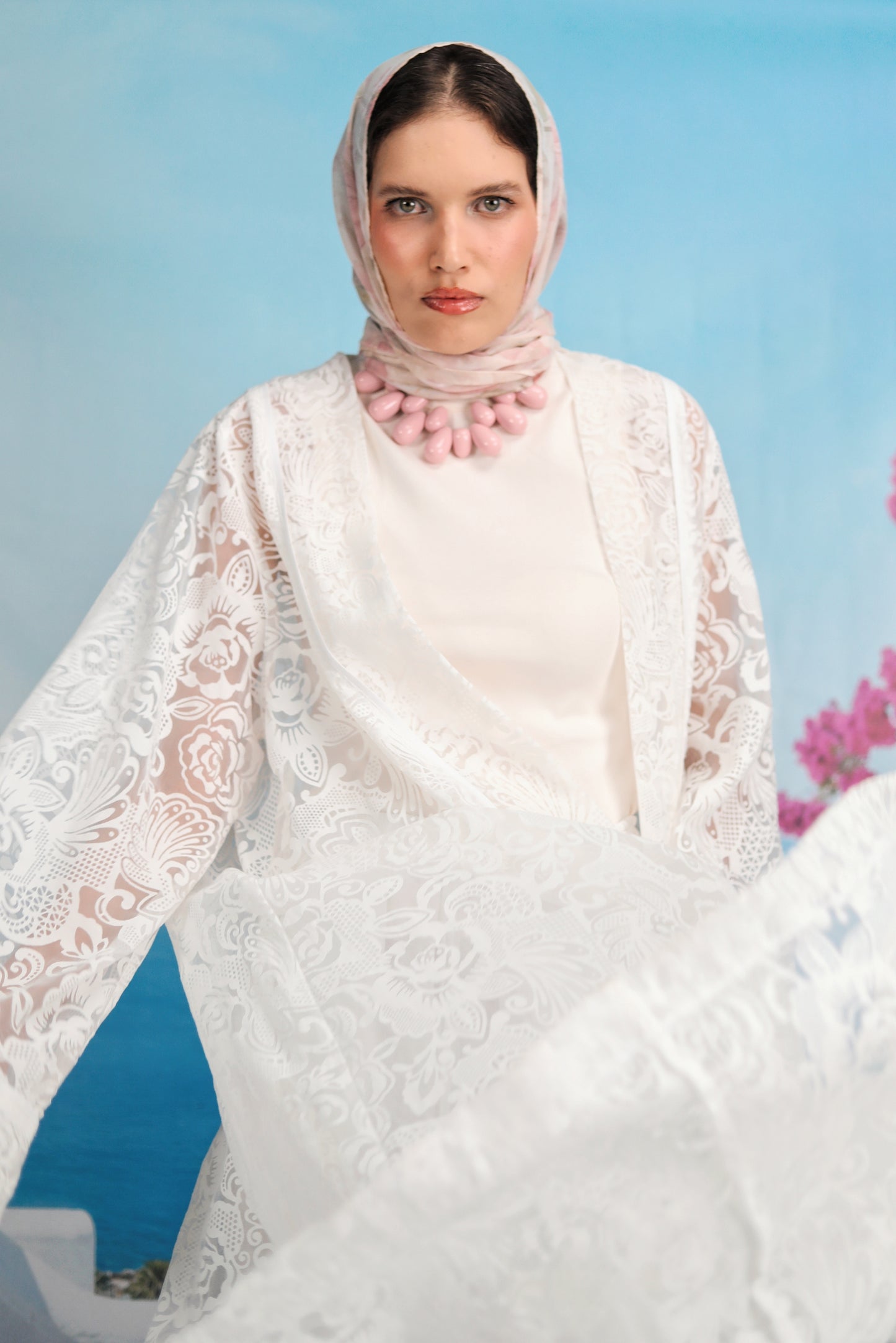 Lace Reverie Abaya