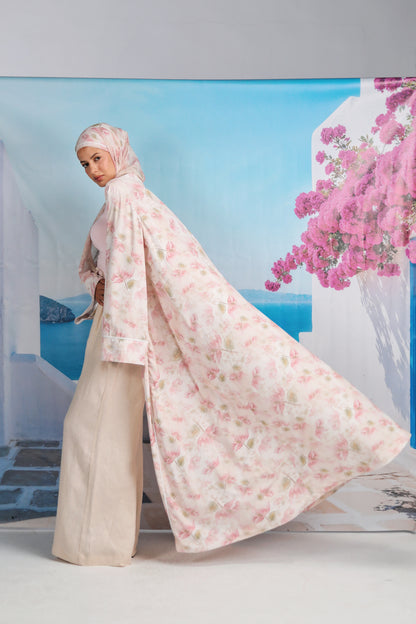 Bougainvillea Veil Abaya