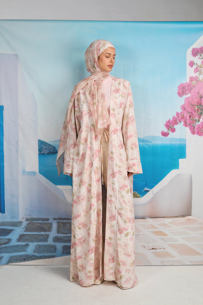 Bougainvillea Veil Abaya