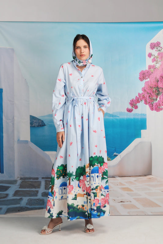 Sidi Bou Print Dress