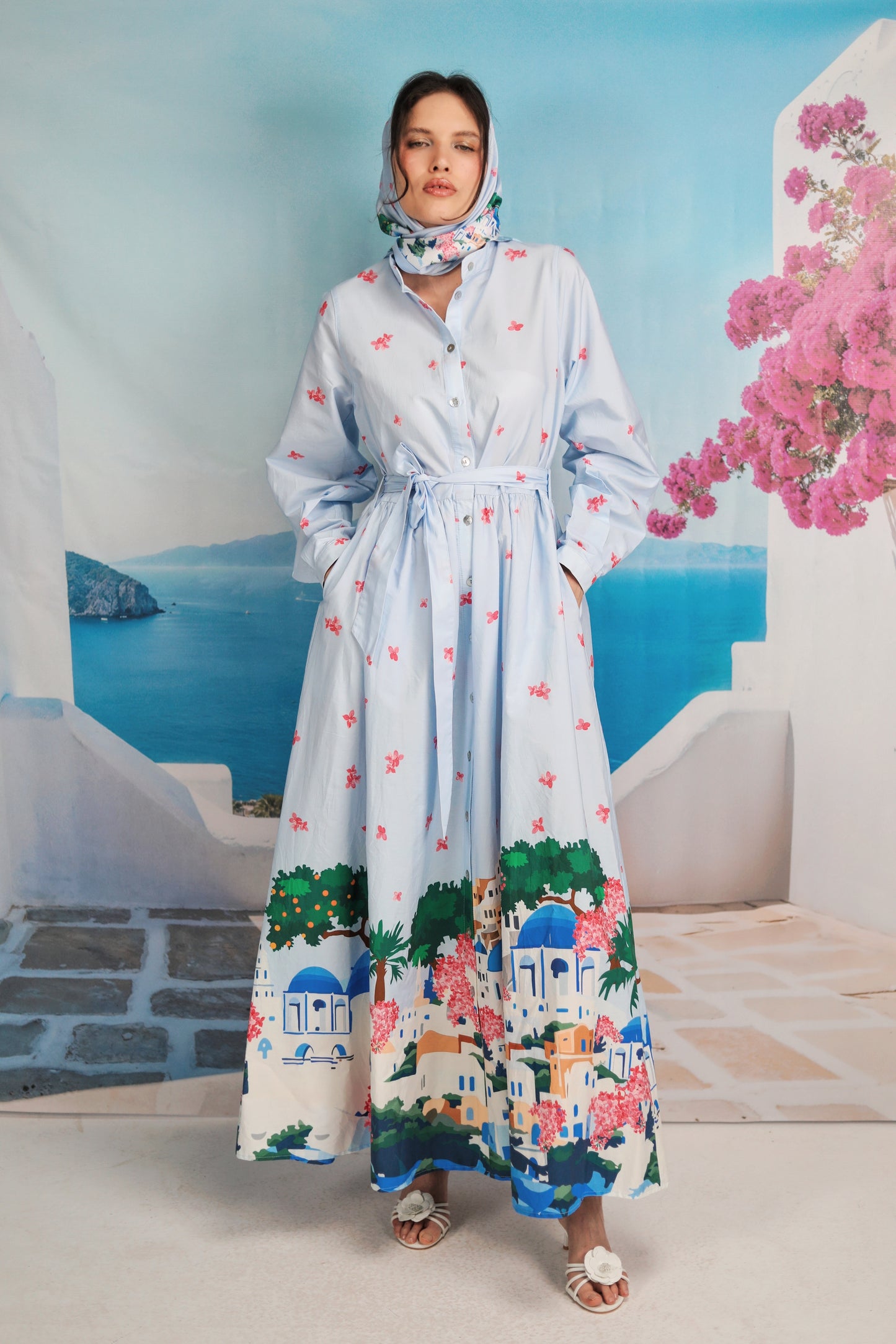 Sidi Bou Print Dress