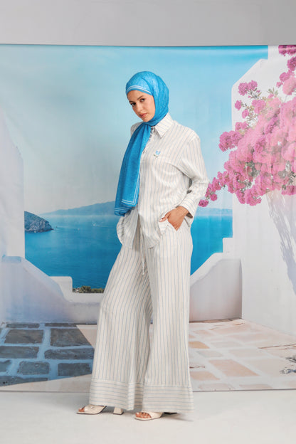 Blue Flow Pants