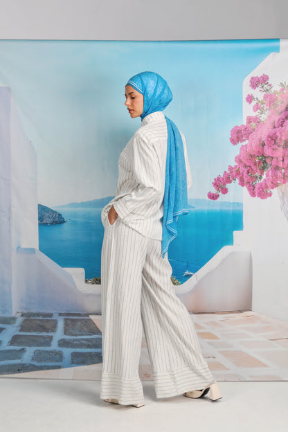 Blue Flow Pants