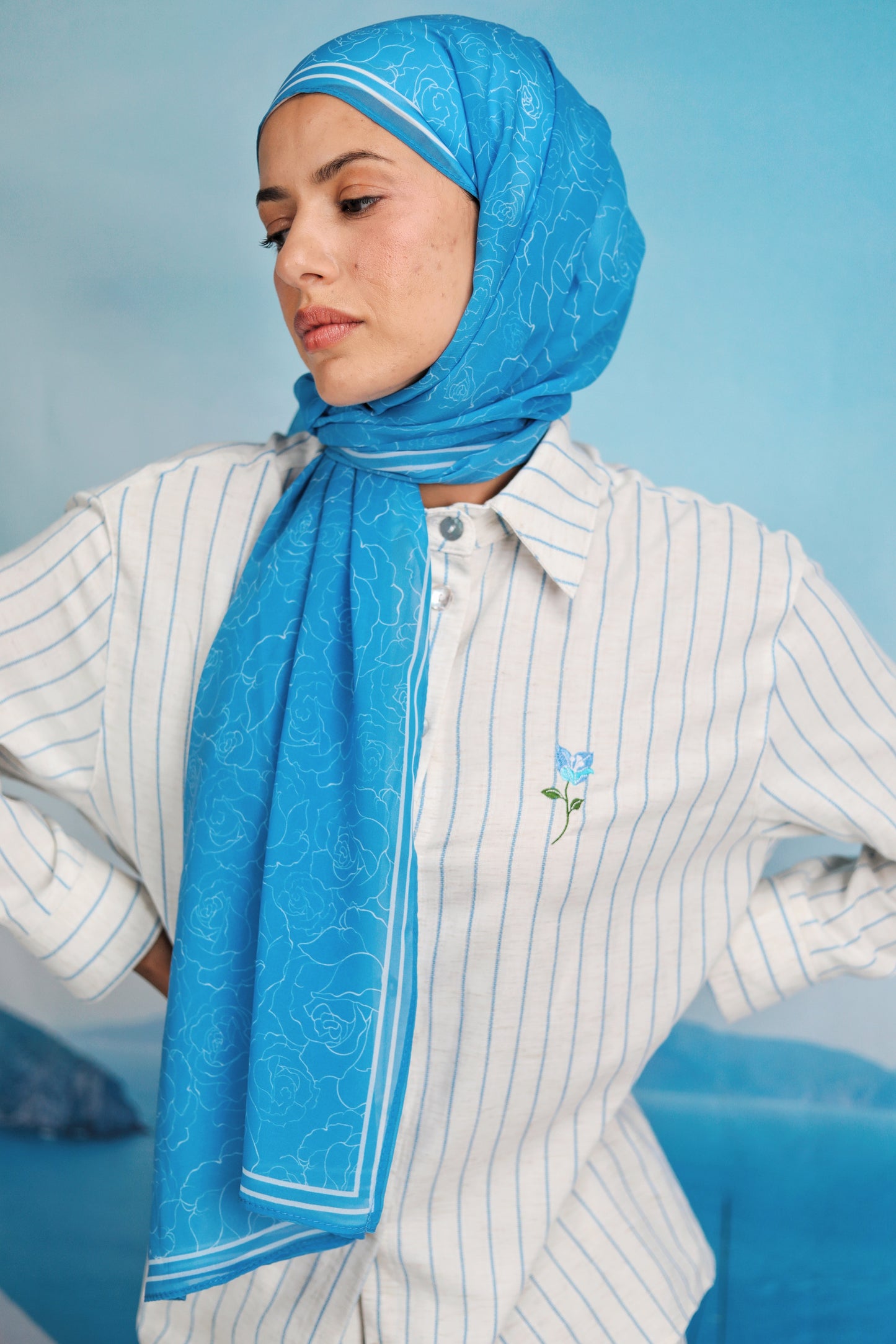 Blue Flow Shirt