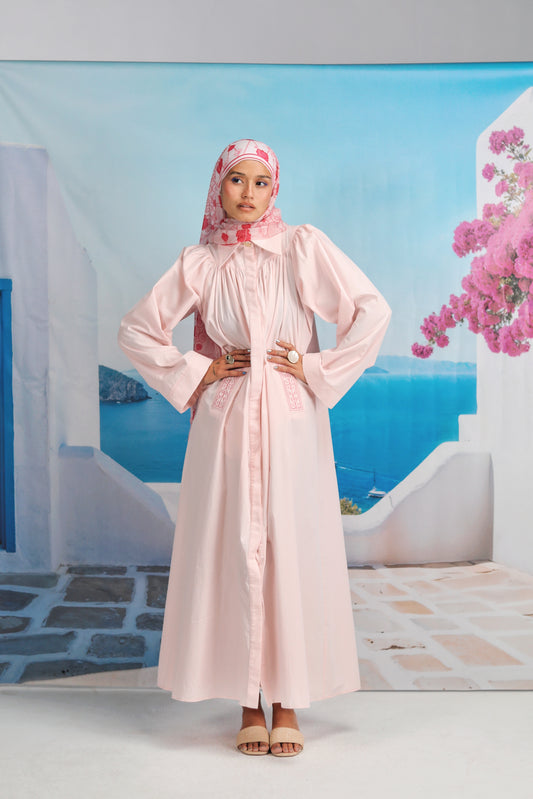 Pink Easy Arc Dress