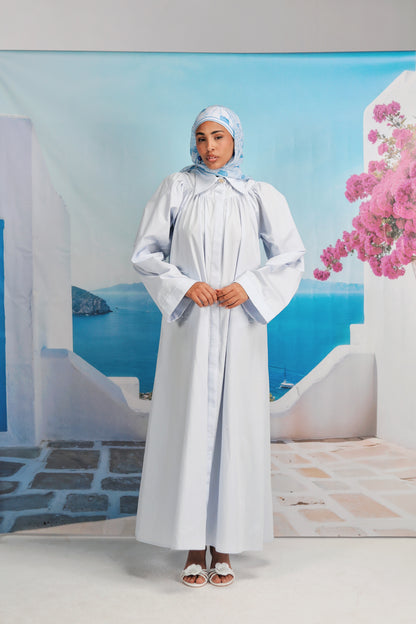 Blue Easy Arc Dress