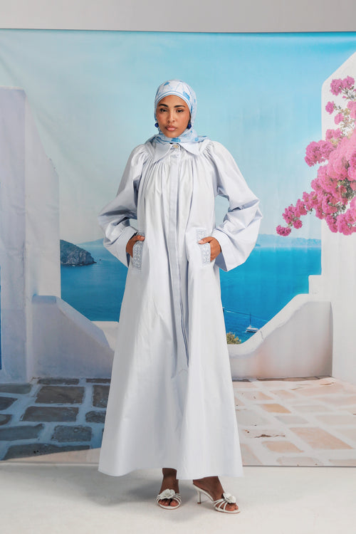 Blue Easy Arc Dress