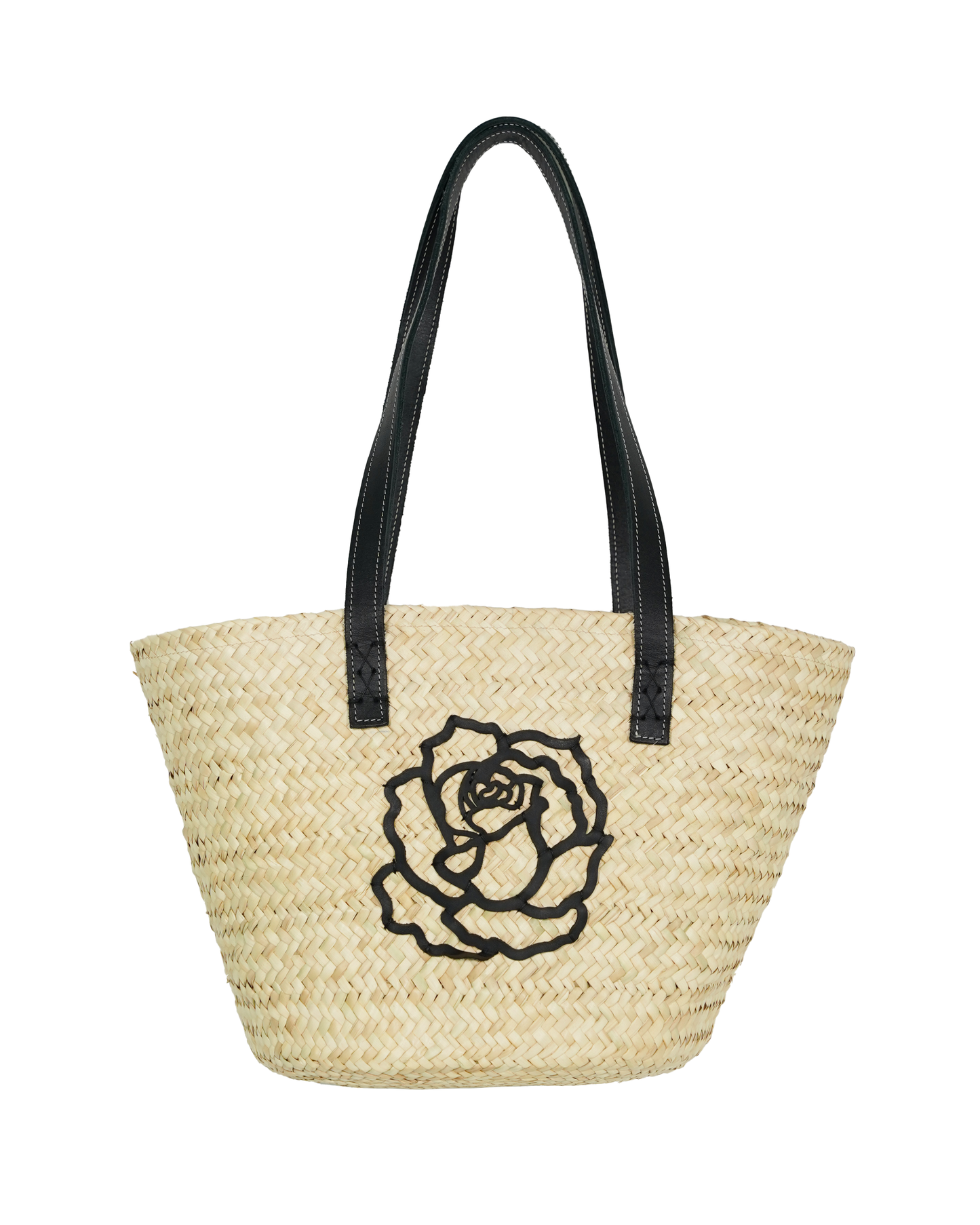 The Midi Signature Basket Bag