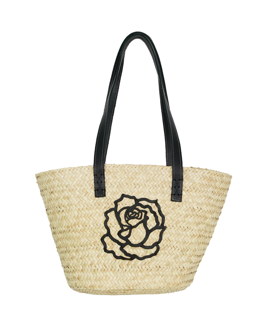 The Midi Signature Basket Bag