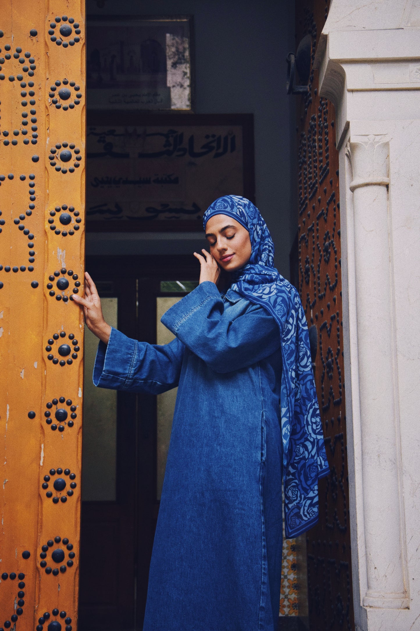 CS Denim Dress (Medium Wash)