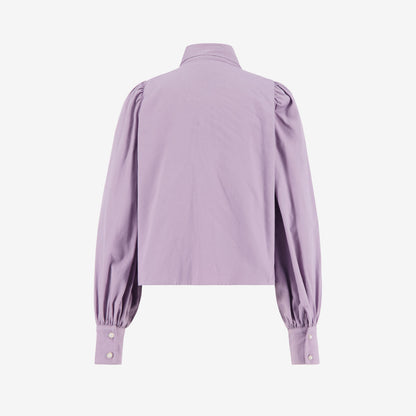 Lavender Cotton Butterfly Shirt