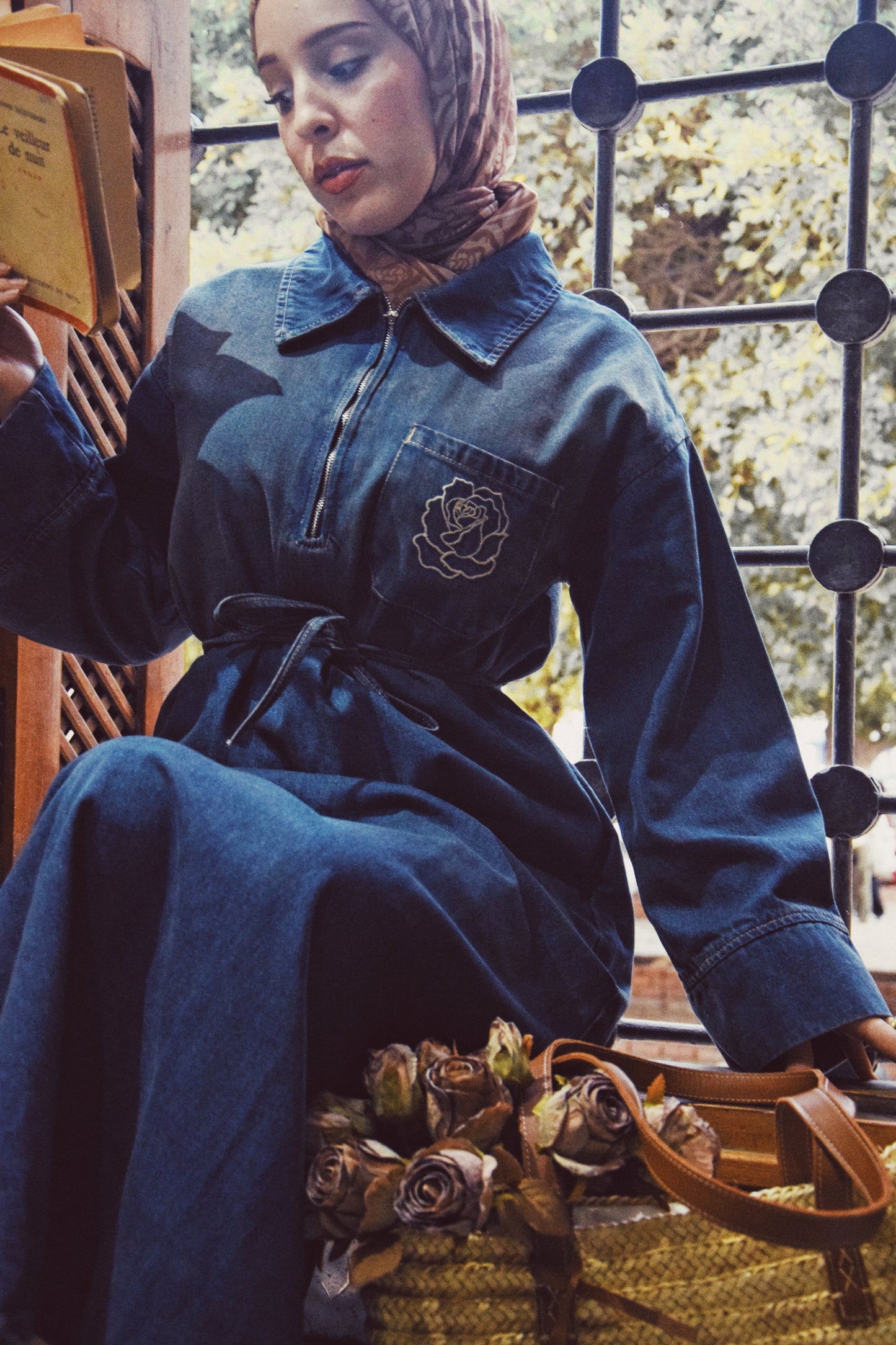 CS Denim Dress (Dirty Wash)