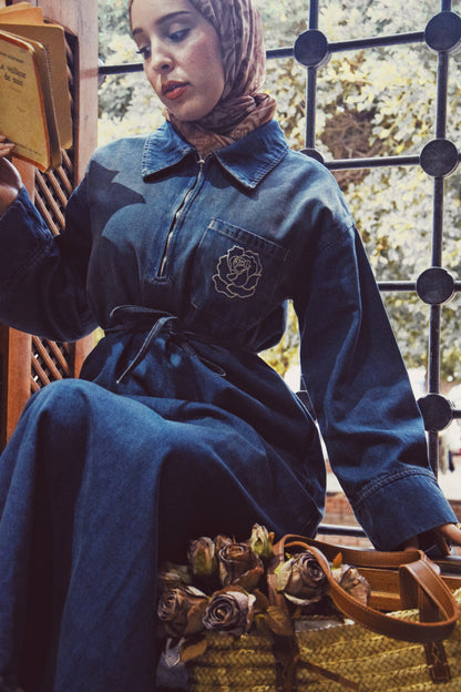 CS Denim Dress (Dirty Wash)