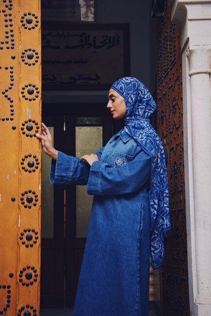 CS Denim Dress (Medium Wash)